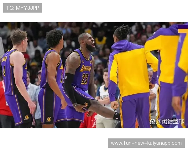 湖人后场协作为内线创造二次机会